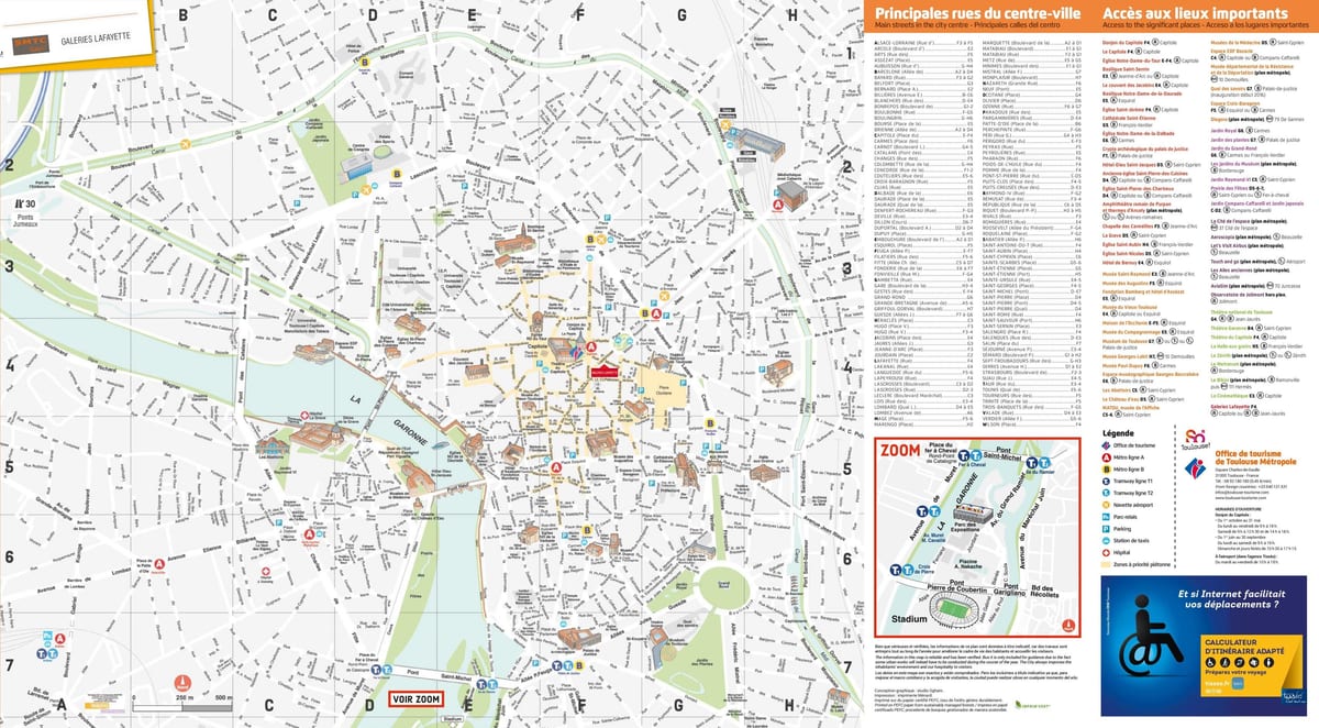 Toulouse spomenik mapu